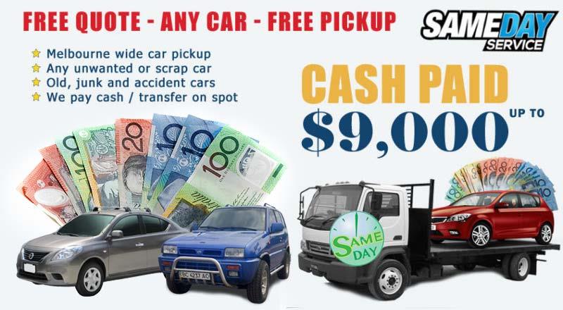 We Offer Cash For Cars Lang Lang VIC 3984